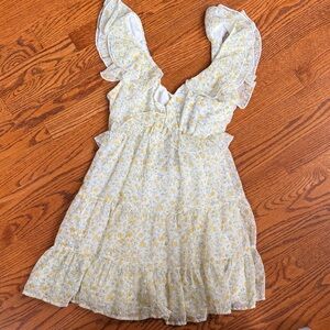 Floral Ruffle Junior Dress